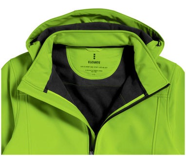 Куртка софтшел Langley, цвет зеленое яблоко  размер S - 39311681- Фото №10