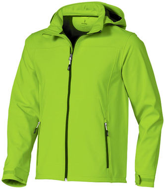 Куртка софтшел Langley, цвет зеленое яблоко  размер M - 39311682- Фото №5