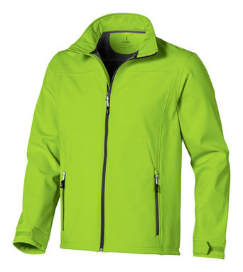 Куртка софтшел Langley, цвет зеленое яблоко  размер M - 39311682- Фото №6