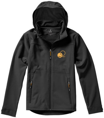 Куртка софтшел Langley, колір антрацит  розмір S - 39311951- Фото №2