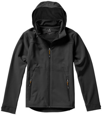 Куртка софтшел Langley, колір антрацит  розмір S - 39311951- Фото №4