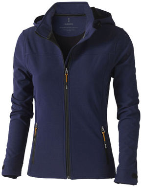 Жіноча куртка софтшел Langley, колір темно-синій  розмір XS - 39312490- Фото №1