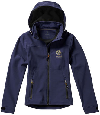 Женская куртка софтшел Langley, цвет темно-синий  размер XS - 39312490- Фото №2