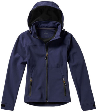 Женская куртка софтшел Langley, цвет темно-синий  размер M - 39312492- Фото №3