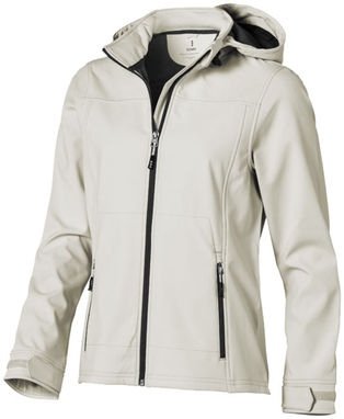 Жіноча куртка софтшел Langley, колір світло-сірий  розмір XS - 39312900- Фото №5