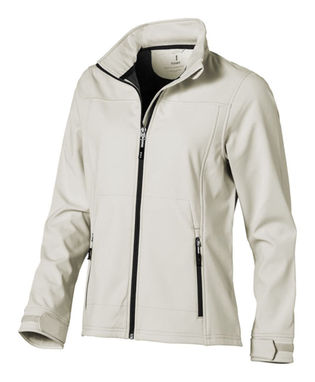 Жіноча куртка софтшел Langley, колір світло-сірий  розмір XS - 39312900- Фото №6