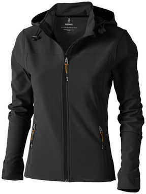 Женская куртка софтшел Langley, цвет антрацит  размер XL - 39312954- Фото №1