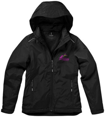 Женская флисовая куртка Smithers, цвет сплошной черный  размер S - 39314991- Фото №2
