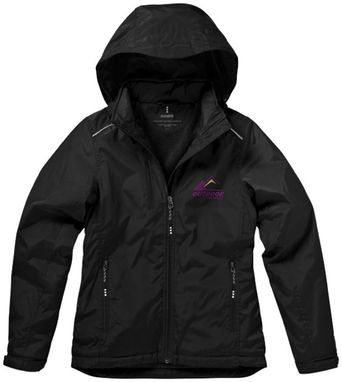 Женская флисовая куртка Smithers, цвет сплошной черный  размер S - 39314991- Фото №3