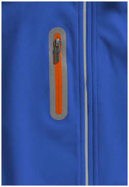 Куртка софтшел Howson, цвет синий - 39315441- Фото №8