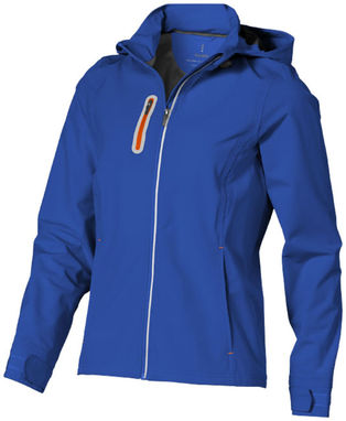 Женская куртка софтшел Howson, цвет синий  размер S - 39316441- Фото №5