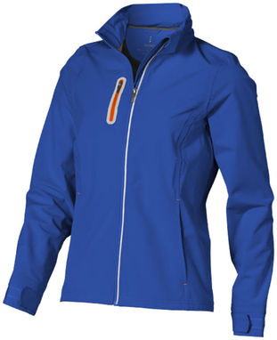 Жіноча куртка софтшел Howson, колір синій - 39316445- Фото №6