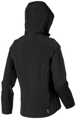 Женская куртка софтшел Howson, цвет сплошной черный - 39316990- Фото №4