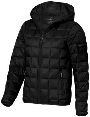 Легкая женская пуховая куртка Kanata, цвет сплошной черный  размер S - 39318991- Фото №5