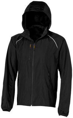 Складная куртка Nelson, цвет сплошной черный - 39319990- Фото №1