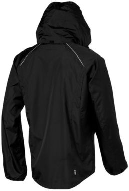 Складная куртка Nelson, цвет сплошной черный - 39319990- Фото №4