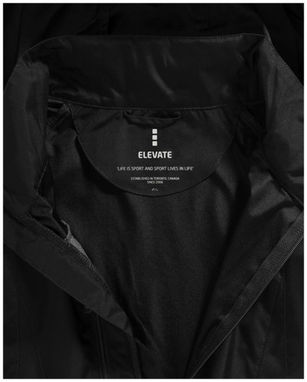Складная куртка Nelson, цвет сплошной черный - 39319990- Фото №9