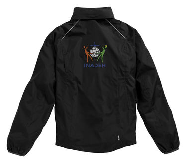 Складная куртка Nelson, цвет сплошной черный - 39319991- Фото №2
