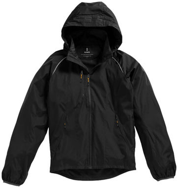 Складная куртка Nelson, цвет сплошной черный - 39319991- Фото №3