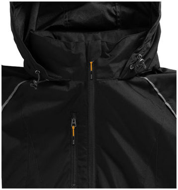 Складная куртка Nelson, цвет сплошной черный - 39319994- Фото №10