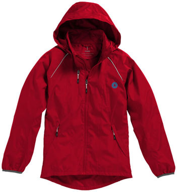 Женская складная куртка Nelson, цвет красный  размер S - 39320251- Фото №2
