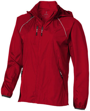 Женская складная куртка Nelson, цвет красный  размер S - 39320251- Фото №5