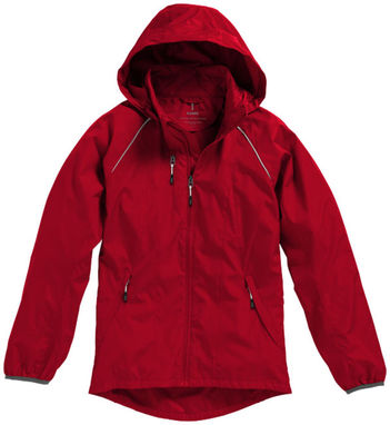 Женская складная куртка Nelson, цвет красный  размер L - 39320253- Фото №3
