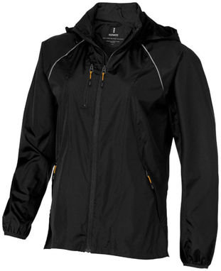 Женская складная куртка Nelson, цвет сплошной черный  размер XS - 39320990- Фото №5