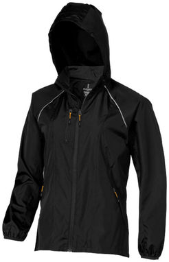 Женская складная куртка Nelson, цвет сплошной черный  размер S - 39320991- Фото №1