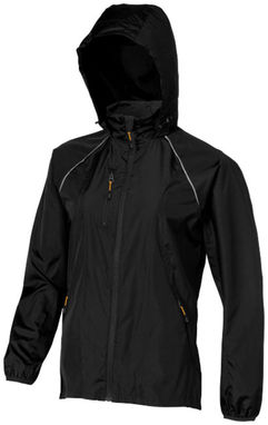 Женская складная куртка Nelson, цвет сплошной черный  размер XL - 39320994- Фото №7