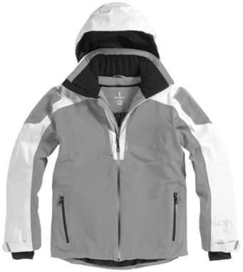 Утепленная куртка Ozark, цвет белый, серый  размер XS - 39323010- Фото №3