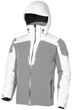 Утепленная куртка Ozark, цвет белый, серый  размер XS - 39323010- Фото №7
