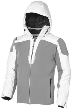 Утеплена куртка Ozark, колір білий, сірий  розмір XXL - 39323015- Фото №1