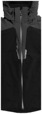 Утепленная куртка Ozark, цвет сплошной черный, серый  размер XS - 39323990- Фото №9