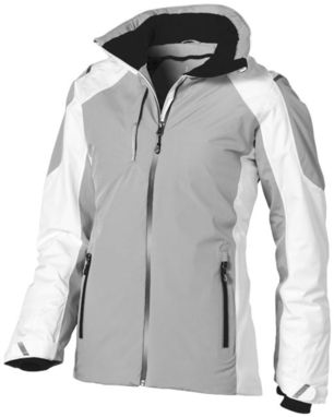 Женская утепленная куртка Ozark, цвет белый, серый  размер XS - 39324010- Фото №6