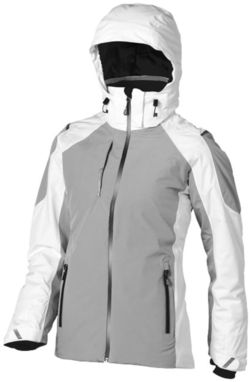 Женская утепленная куртка Ozark, цвет белый, серый  размер XS - 39324010- Фото №7