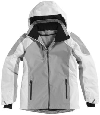 Женская утепленная куртка Ozark, цвет белый, серый  размер M - 39324012- Фото №3