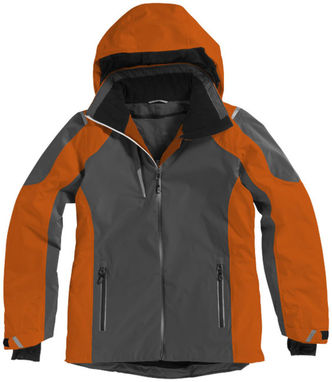 Жіноча утеплена куртка Ozark, колір оранжевий, сірий  розмір XS - 39324330- Фото №3