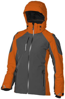 Жіноча утеплена куртка Ozark, колір оранжевий, сірий  розмір XS - 39324330- Фото №7