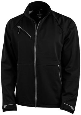 Куртка софтшел Kaputar, цвет сплошной черный  размер XS - 39325990- Фото №1