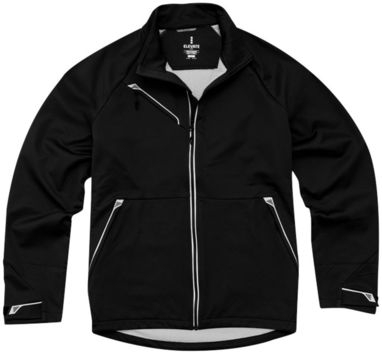 Куртка софтшел Kaputar, цвет сплошной черный  размер XS - 39325990- Фото №3