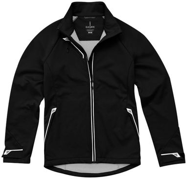 Женская куртка софтшел Kaputar, цвет сплошной черный  размер XS - 39326990- Фото №3
