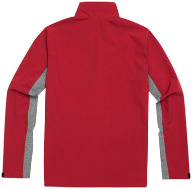 Куртка софтшел Vesper, цвет красный, темно-серый  размер S - 39327251- Фото №4