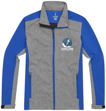 Куртка софтшел Vesper, колір синій, темно-сірий  розмір XS - 39327440- Фото №2