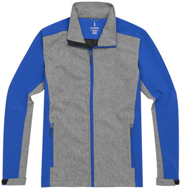Куртка софтшел Vesper, колір синій, темно-сірий  розмір XL - 39327444- Фото №3