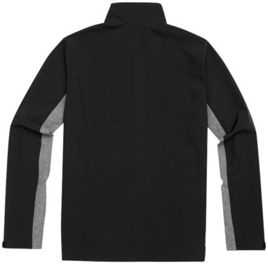 Куртка софтшел Vesper, цвет сплошной черный, темно-серый  размер XS - 39327990- Фото №4