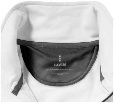 Флисовая куртка Mani с застежкой-молнией на всю длину, цвет белый  размер S - 39480011- Фото №7