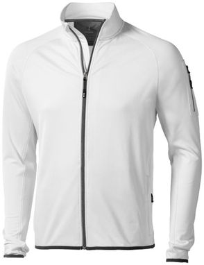 Флисовая куртка Mani с застежкой-молнией на всю длину, цвет белый  размер XL - 39480014- Фото №1