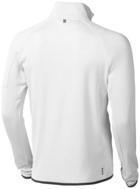 Флисовая куртка Mani с застежкой-молнией на всю длину, цвет белый  размер XXL - 39480015- Фото №4
