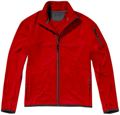 Флисовая куртка Mani с застежкой-молнией на всю длину, цвет красный  размер XS - 39480250- Фото №3
